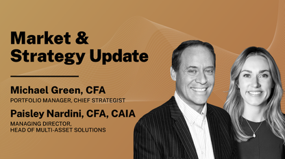 Market & Strategy Update with Mike Green and Paisley Nardini image