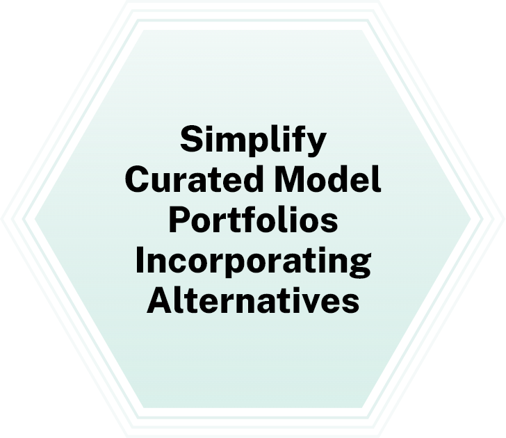 Simplify Curated Model Portfolios Incorporating Alternatives